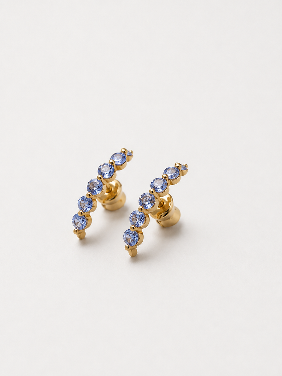 Tanzanite Custom Earrings